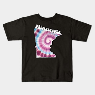 Minnesota Tie Dye Kids T-Shirt